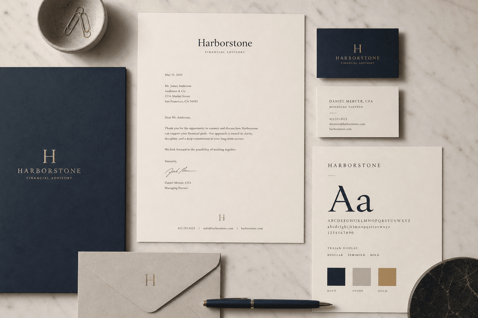 Harborstone website preview